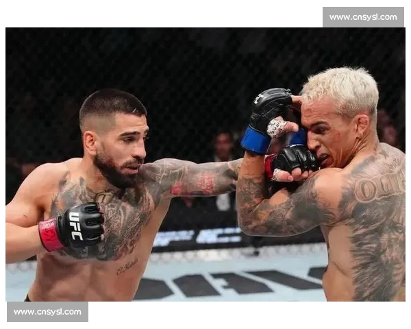 终极对视！UFC317 轻量级巅峰对决：托普里亚 vs 奥利维拉